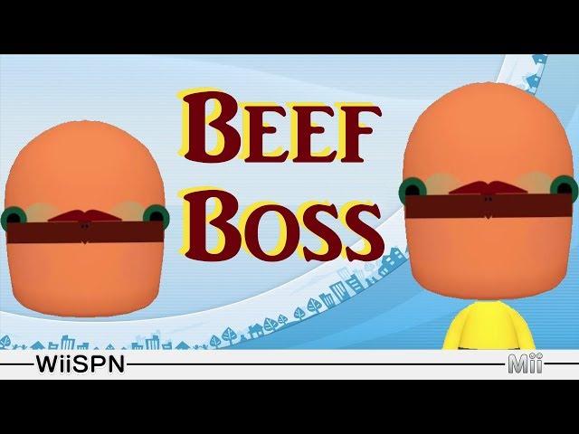 Mii Maker: How To Create Beef Boss!