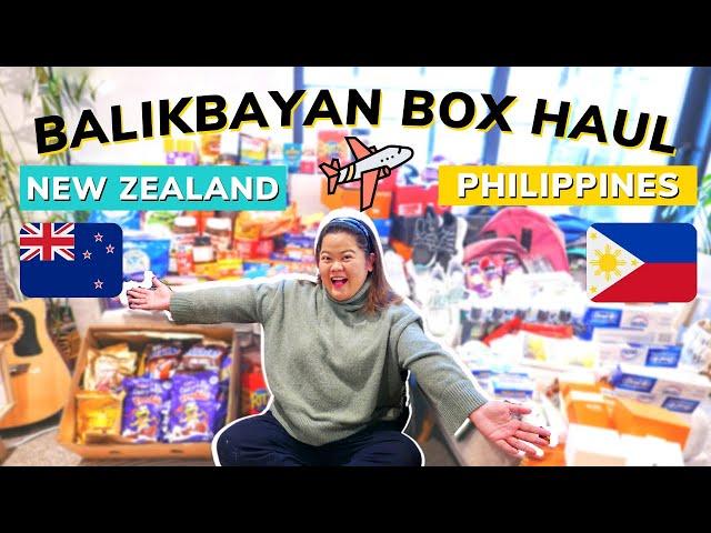 WHAT'S IN MY BALIKBAYAN BOX? | FROM NEW ZEALAND TO PHILIPPINES | BALIKBAYAN BOX HAUL 2021