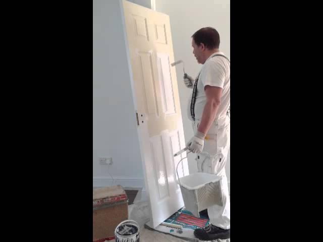 How to paint a 6 panel door the easy way ...