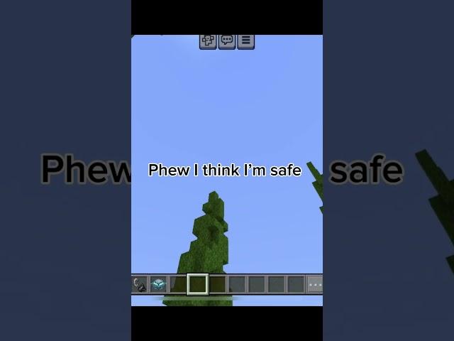 Waah??? #minecraft #1secondleft #minecraftmemes #minecraftshorts