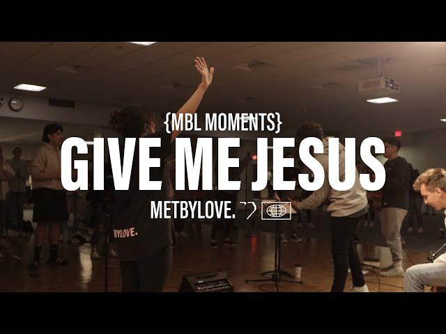 Give Me Jesus (Feat. Sarah Mezzour)