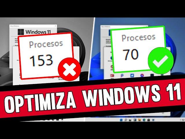 cómo Reducir los Procesos Y Optimizar Windows 11 y 10