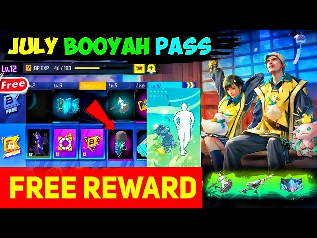 NEXT BOOYAH PASS FREE FIRE | JULY MONTH BOOYAH PASS 2024 | FREE FIRE NEW EVENT