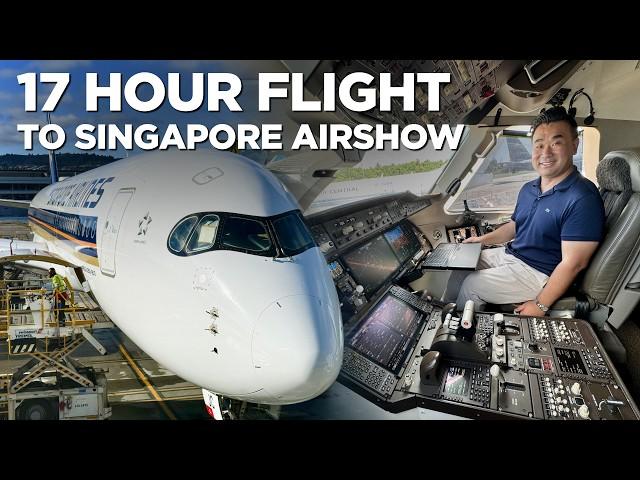 Singapore Airlines Ultra Long Haul Flight + Singapore Airshow 2024