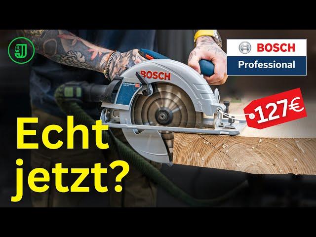 7cm Schnitttiefe? Ganz ehrlich, diese 127 Euro BOSCH HANDKREISSÄGE ist... | Jonas Winkler