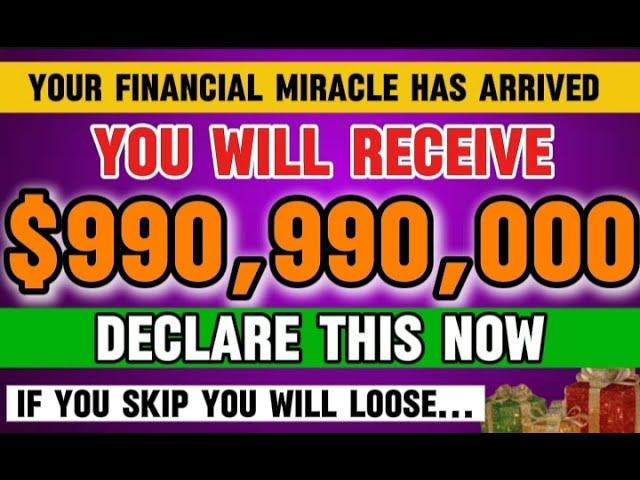 Millions And Billions Will Enter Your Bank Account Today, Pray This Prophetic Prayer Now