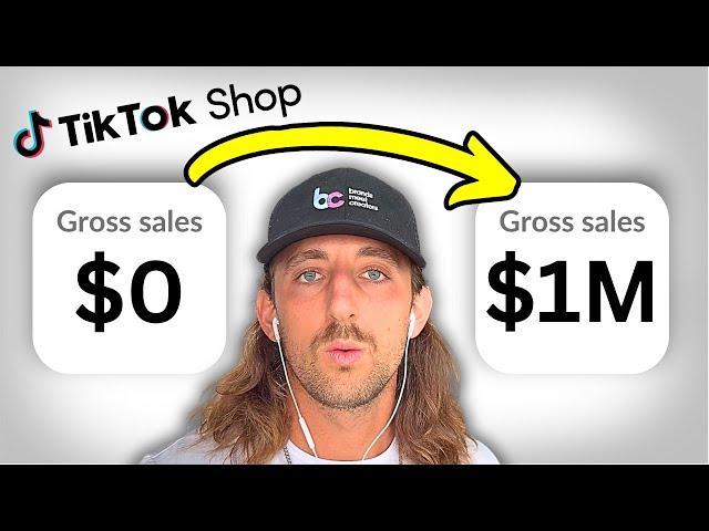 Scaling a brand from $0 to $1M per month on TikTok Shop in 8 weeks