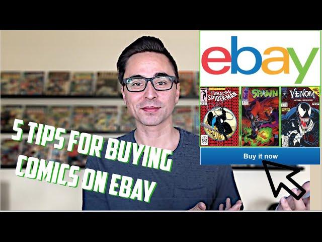 Top 5 TIPS For BUYING COMIC BOOKS on EBAY - Ebay STRATEGY, TRICKS and Lessons I've Learned