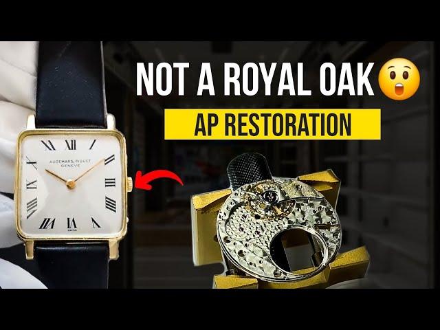 Audemars Piguet Royal Oak, but not quite the Royal Oak - Ap Restoration - holy grail watch