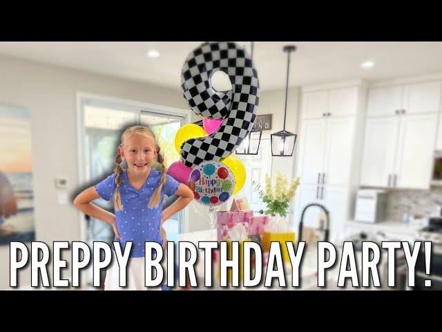 Livvy Has Preppy-Themed Pool Party for Her 9th Birthday! | Happy 9th Birthday Livvy!