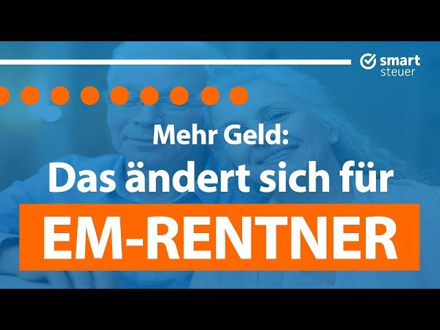 Mehr Geld: Das ändert sich für Erwerbsminderungsrentner!