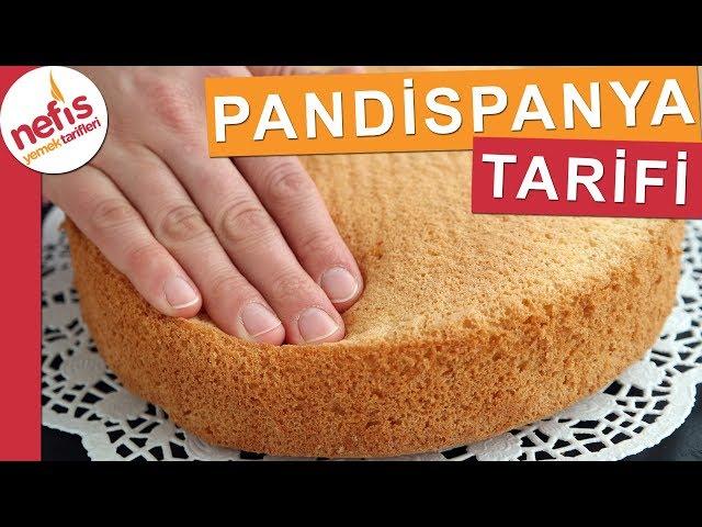 Sünger PANDİSPANYA TARİFİ - Çok kabaran kek yapımı