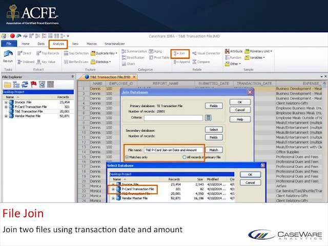 Easy to Run Data Analysis for Travel & Entertainment Expenses