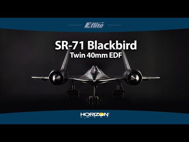 E-flite SR-71 Blackbird Twin 40mm EDF