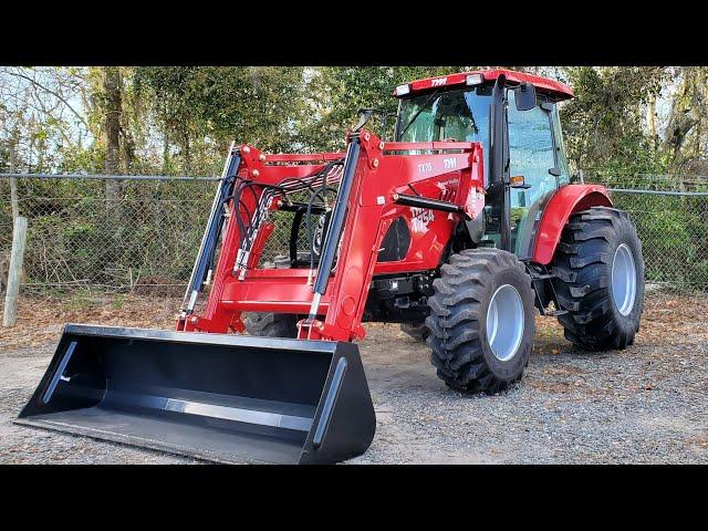 TYM Tractors T754 compares to John Deere 5075E