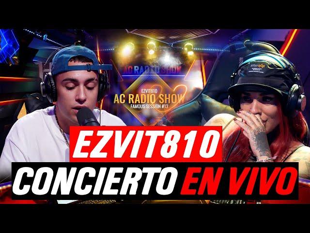 Ezvit810: Concierto En Vivo Donde hace llorar Locutora! | AC RADIO SHOW (Famous Session #13)