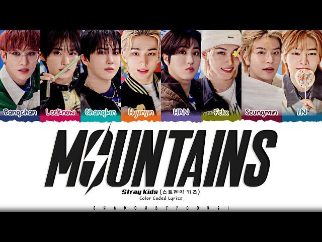 Stray Kids 'MOUNTAINS' Lyrics (UNVEIL TRACK 1) [Color Coded Han_Rom_Eng] | ShadowByYoongi