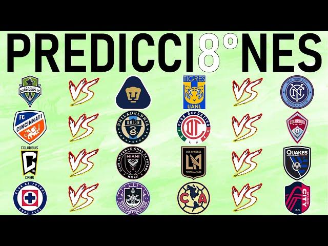 PREDICCIONES OCTAVOS DE FINAL LEAGUES CUP 2024