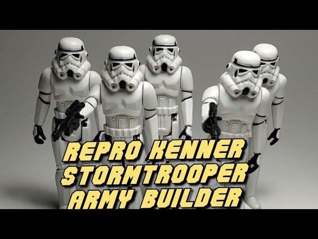 PRO CUSTOMS REPRO KENNER STAR WARS STORMTROOPER ARMY BUILDER PACK REVIEW