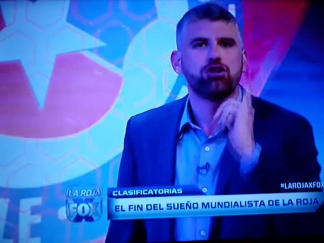 Periodista de FOX SPORT CHILE EXPLOTA CONTRA SU SELECCION