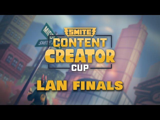 SMITE Content Creator Cup LAN Finals - Team CaptainTwig vs Team iDavy