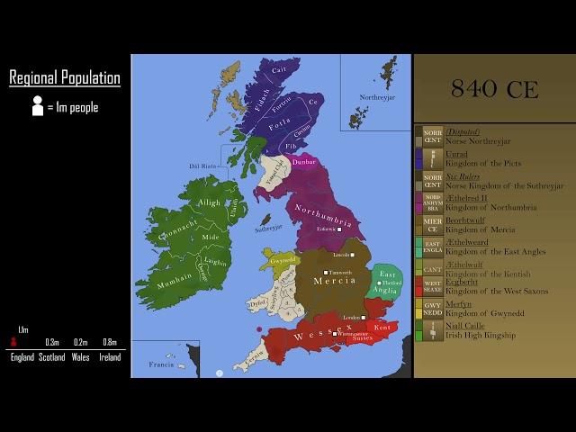 The History of the British Isles: Every Year