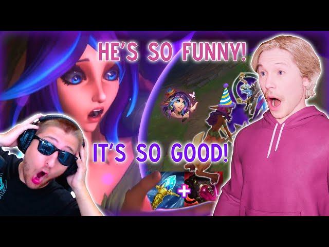 I react to @Dumbs reacting to my Lillia Support video | ByrnieSaunders Reacts