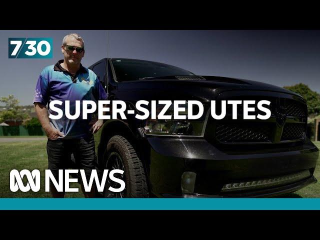 The rise of super-sized utes and SUVs in Australia | 7.30