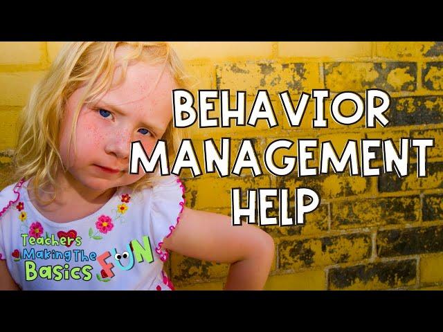 Improve Your Classroom Behavior Management- Tips For Kindergarten and First Grade