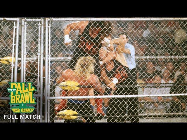 FULL MATCH - Team WCW vs. nWo Hollywood vs. nWo Wolfpac - WarGames Match: WCW Fall Brawl 1998