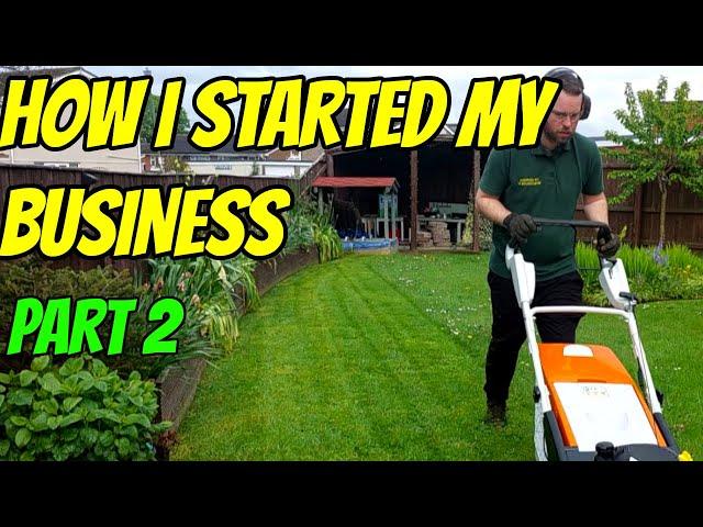 Setting up a Gardening Business with LITTLE Money PART 2