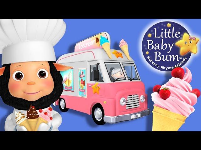 Ice Cream Song | Nursery Rhymes for Babies by LittleBabyBum - ABCs and 123s