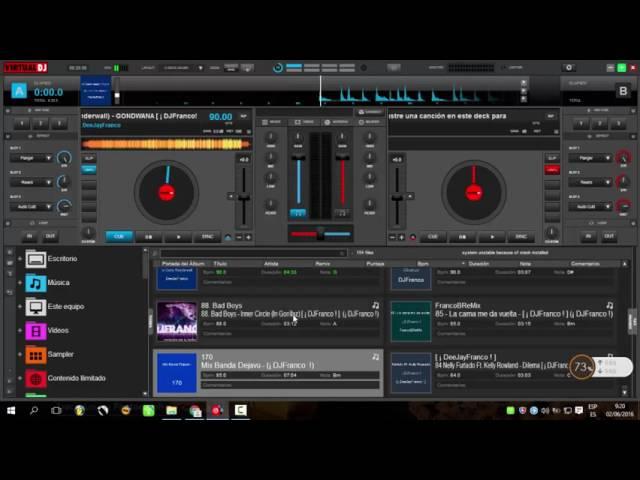 Tutorial - Ver Canciones en "Lista y No Cuadros" Virtual DJ 8