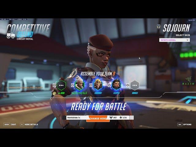 19K DMG! GALE SOJOURN OVERWATCH 2 SEASON 12 TOP 500