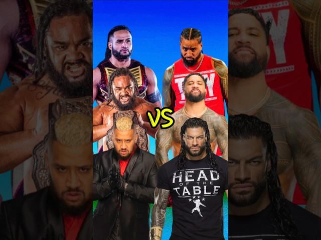 New Bloodline VS Old Bloodline | Roman, Jey, Jimmy VS Solo, Jacob, Tama  #comparison