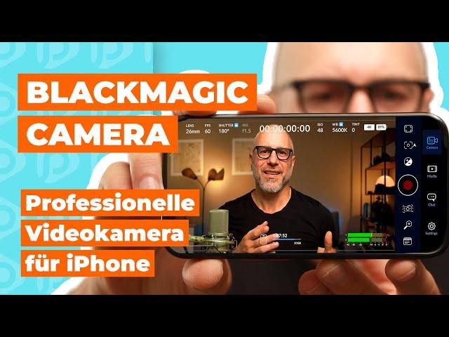 Filmic Pro Alternative für iPhone - die Blackmagic Camera App