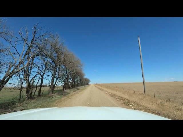 Driving from Council Grove to Dwight, Kansas / The Way Back Roads of Kansas / Spring 2022 USA Trip