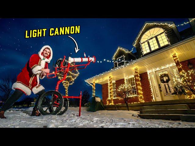 Building The Grinch's Christmas Light Cannon