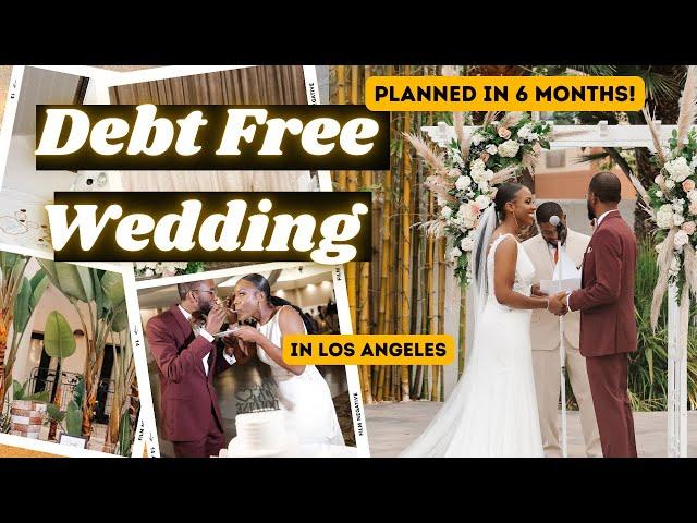 How to Save and Plan a BUDGET WEDDING in 6 Months