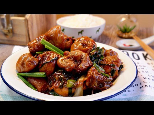 Quick & Easy Stir Fried Scallion Oil Chicken 蔥油雞 Chinese Chicken Stir Fry Recipe