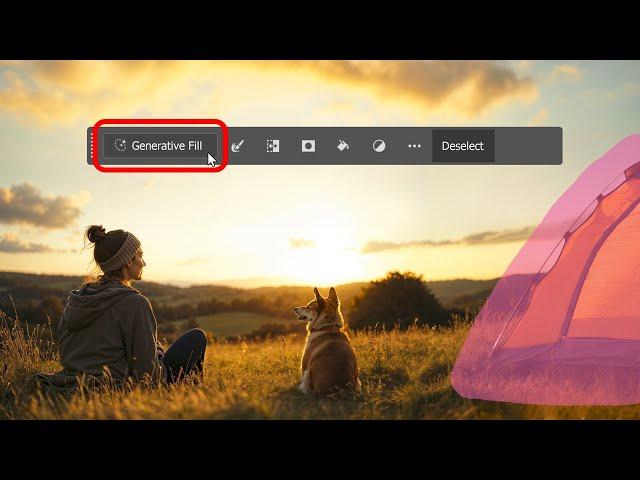 Photoshop 2025: Generative Fill can now Generate Similar