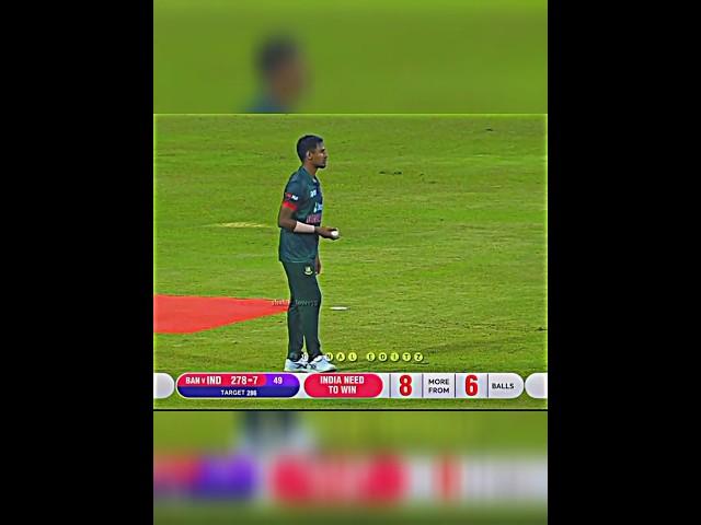 8 ran need form 6 ball Bangladesh Vs India #shorts #cricket #bangladesh #cricketlover