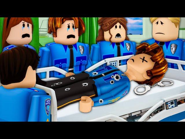 ROBLOX Brookhaven RP - FUNNY MOMENTS : Peter's Police Family (A Sad Roblox Movie)