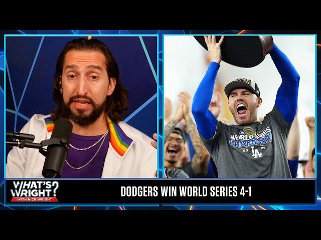 Dodgers ‘were the better team’ in the World Series, Clinch 8th title | What’s Wright?