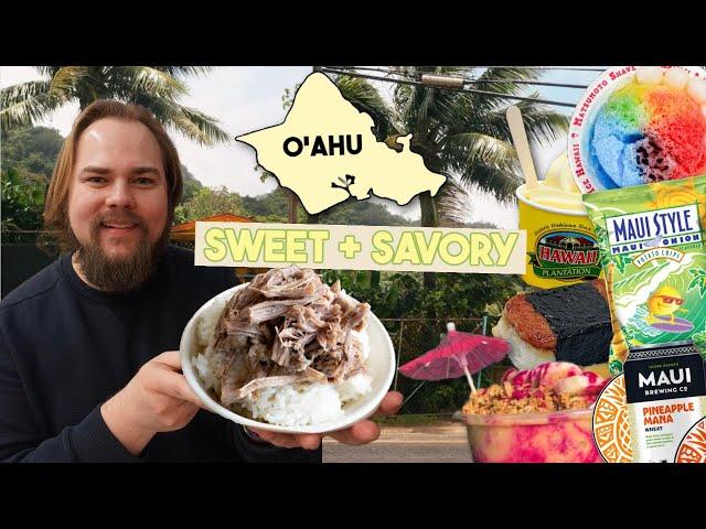 Oahu Hawaii Food Tour - 10 Best Foods To Try in Hawaii! 