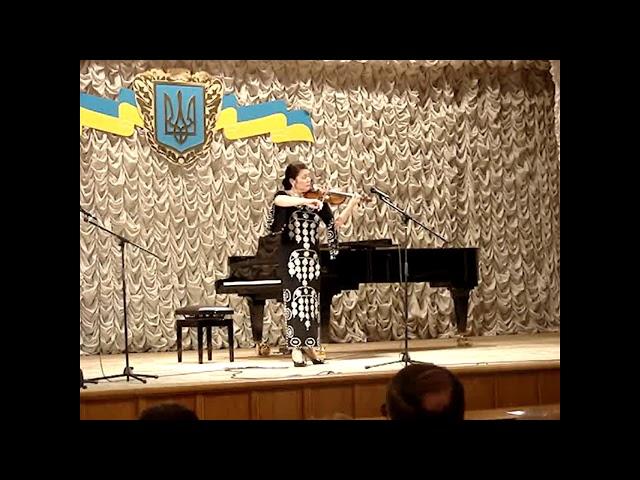 Natalia Stetckaia - Sergei Prokofiev Sonata for Violin solo D Major (I mov)