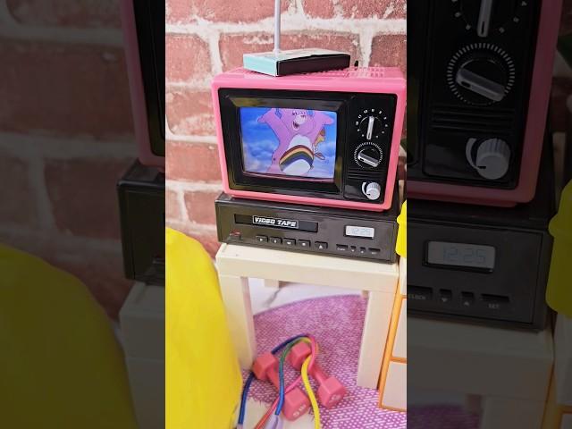 American Girl Courtney's 1985 TV & Fitness Set #asmr #americangirl #80s #nostalgia