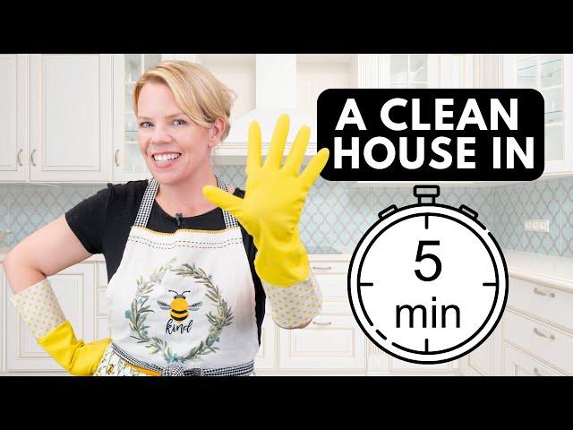 AMAZING 5-Minute Speed Cleaning Routine  ‍️