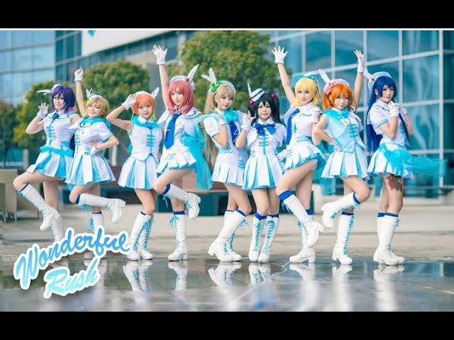 【Love Live!】μ's – 「Wonderful Rush」Cosplay Dance Cover by 波利花菜园(BoliFlowerGarden)