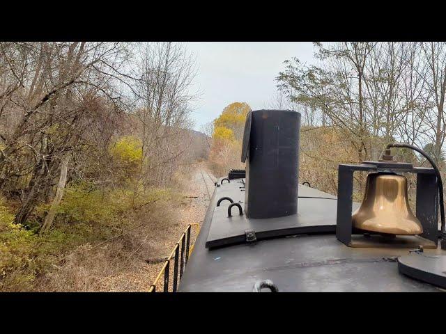 Cooperstown and Charlotte Valley Railroad Locomotive Cab Ride & Caboose View